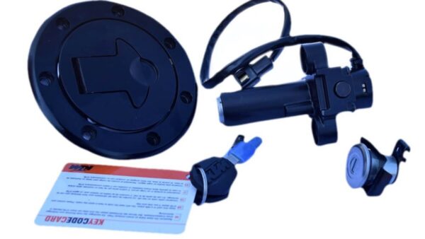Lock Set Suitable For Ktm Rc 200 Bs 4 And Bs 6 , Rc 390 Bs4 - Image 3