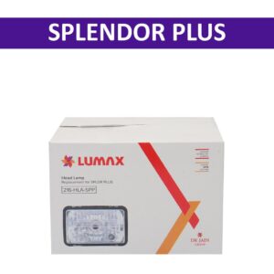 Lumax Head Light Assembly For Splendor Plus