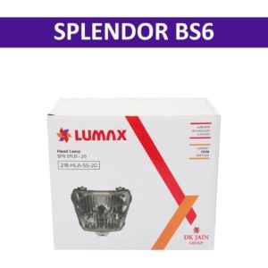 Lumax Head Light Assembly For Super Splendor