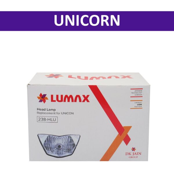 Lumax Head Light Assembly For Unicorn