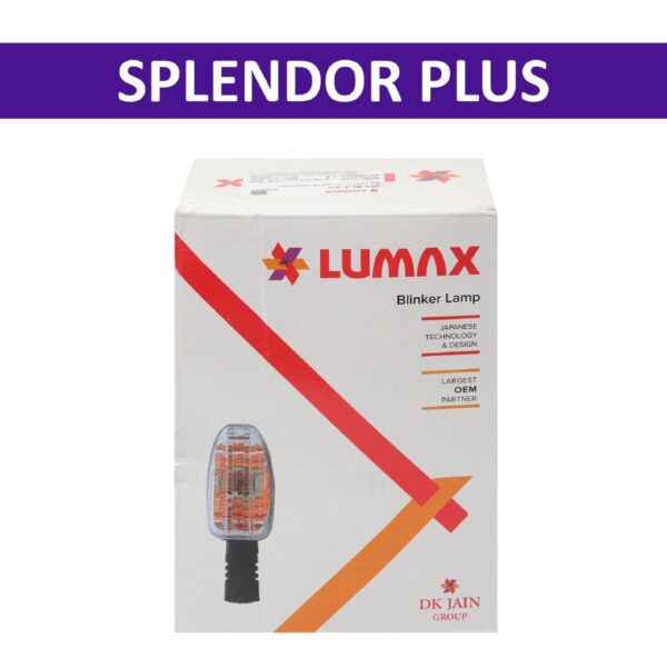 Lumax Indicator (universal - Amber) For Splendor Plus