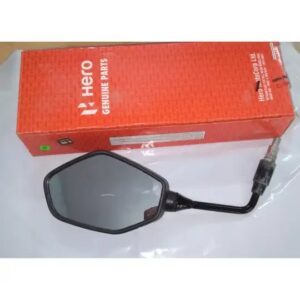 Mirror Assy Left Hand Back Black For X-treme | Xtreme Sports | Xpulse 200 Obdii 4v | Hero