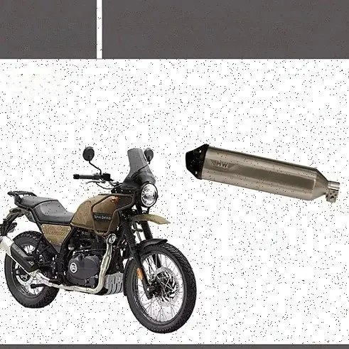 Moto Wings Throb Exhaust For Himalayan