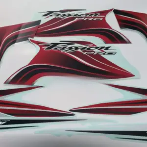 Sticker Kit-hero Passion Pro Digital Type 2(tank Color- Black At Ts Red)