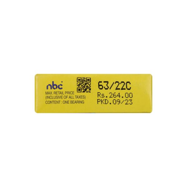 Nbc Bearing 63/22c - Image 3