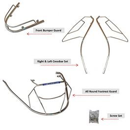 Bumper Crash Guard Compatible For Suzuki Access Bs4 / Bs6