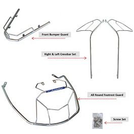 Bumper Crash Guard Compatible For Tvs Jupiter Bs4/bs6