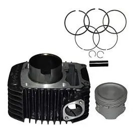 Cylinder Block Piston Kit Compatible For Hero Super Splendor (black)