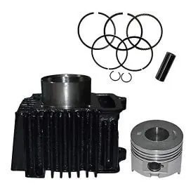 Cylinder Block Piston Kit Compatible For Passion/splendor Pro (black)