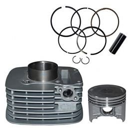 Cylinder Block Piston Kit Compatible For Suzuki Heat/zeus
