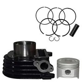 Cylinder Block Piston Kit Compatible For Tvs Scooty Pep Plus/streak