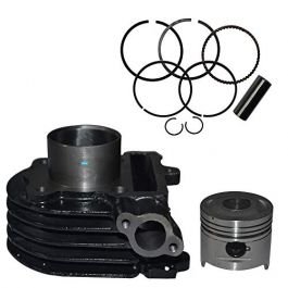 Cylinder Block Piston Kit Compatible For Tvs Scooty Pep