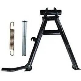Bike Center Stand Compatible For Hero Splendor Bs6 / Hf Deluxe (with Spring And Pin)