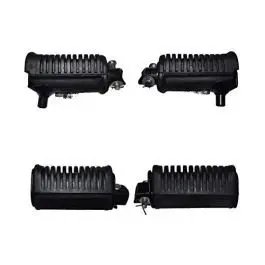 Foot Rest Assembly Front & Rear (right & Left Hand) Compatible For Hero Super Splendor(4) (fras01+fras02+fras05+fras06)