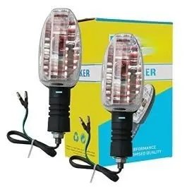 Blinker Indicator Assly. Compatible For Bajaj Platina (set Of 2)