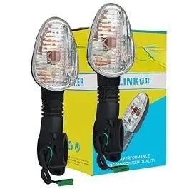 Blinker Indicator Assly. Compatible For Bajaj V Front (set Of 2)
