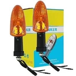 Blinker Indicator Assly. Compatible For Tvs Apache (yellow) (set Of 2)
