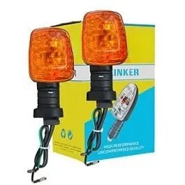 Blinker Indicator Assly. Compatible For Tvs Super Excel (new Models) - Rear (set Of 2)