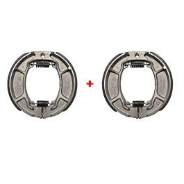 Motorcycle Front & Rear (combo) Brake Shoe Set Compatible For Honda Dio All Models, Hero Pleasure, Honda Shine Old, Honda Activa All Model(bss01+bss01)