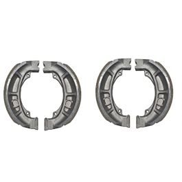 Motorcycle Front & Rear (combo) Brake Shoe Set Compatible For Suzuki Swish (bss02+bss02)/suzuki Access Old Models