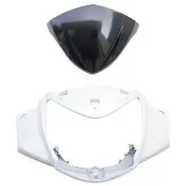 Head Light Visor Mask Compatible For Hero Maestro Edge White