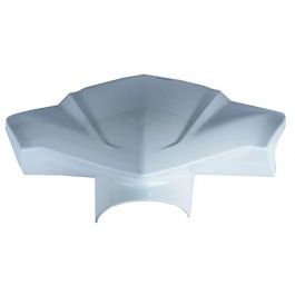 Head Light Visor Mask Compatible For Honda Deo N/m White