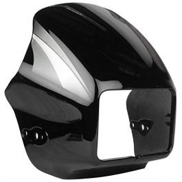 Head Light Mask Compatible Compatible For Hero Splendor New Model Black