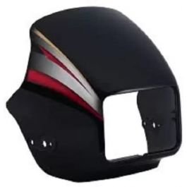 Head Light Mask Compatible Compatible For Hero Splendor Pro Bk-red