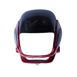Head Light Mask Compatible Compatible For Hero Super Splendor New Model Red
