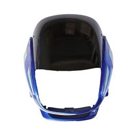 Head Light Mask Compatible Compatible For Hero Super Splendor A/w V.blue