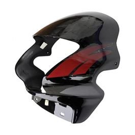 Head Light Mask Compatible Compatible For Hero Passion Plus Bk-red