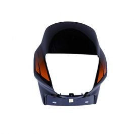 Head Light Mask Compatible Compatible For Hero Passion Plus Bk-orange