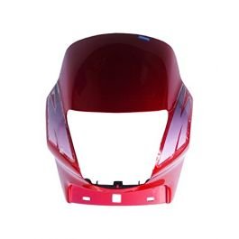 Head Light Mask Compatible Compatible For Hero Passion Plus Red