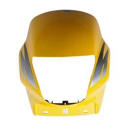 Head Light Mask Compatible Compatible For Hero Passion Plus Yellow