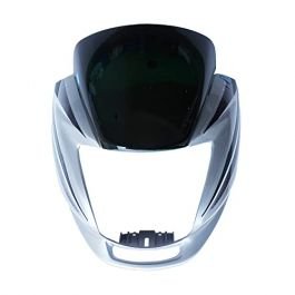 Head Light Mask Compatible Compatible For Hero Passion Pro New Model(digi) Silver
