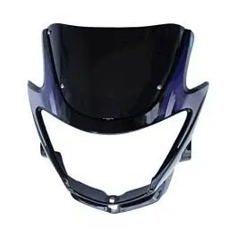 Head Light Mask Compatible For Hero Glamour O/m Bk-blue