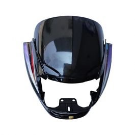 Head Light Mask Compatible Compatible For Hero Super Splendor 2018 Bk-red