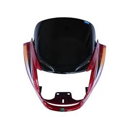 Head Light Mask Compatible Compatible For Hero Super Splendor 2018 Red