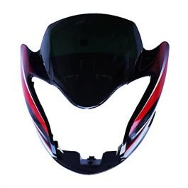 Head Light Mask Compatible Compatible For Hero Passion X-pro 2018 (t-2) Bk-red