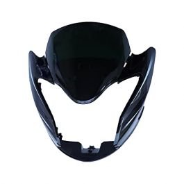 Head Light Mask Compatible Compatible For Hero Passion X-pro 2018 (t-2) Silver