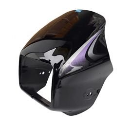 Head Light Mask Compatible Compatible For Hero Splendor Plus Bs-6 Bk-purple