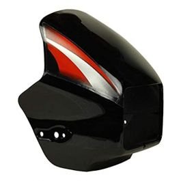 Head Light Mask Compatible Compatible For Hero Splendor Plus Bs-6 Bk-red