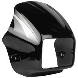 Head Light Mask Compatible Compatible For Hero Splendor Plus Bs-6 Bk-silver