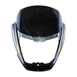 Head Light Mask Compatible Compatible For Hero Super Splendor Bs-6 Bk-golden