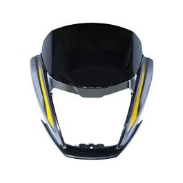Head Light Mask Compatible Compatible For Hero Super Splendor Bs-6 H.grey