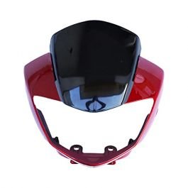 Head Light Mask Compatible Compatible For Tvs Apache Red