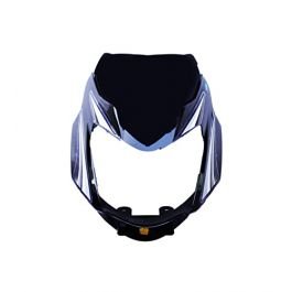 Head Light Mask Compatible Compatible For Tvs Star Sports New Model Es Bk-grey