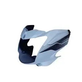 Head Light Mask Compatible Compatible For Tvs Phoenix White-grey