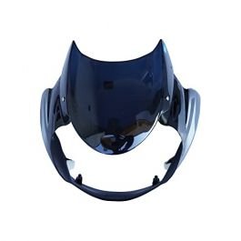 Head Light Visor Mask Compatible For Bajaj Discover 135cc Latest Black