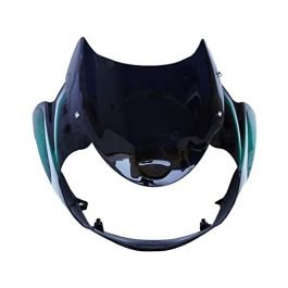 Head Light Visor Mask Compatible For Bajaj Discover 100cc Bk-green
